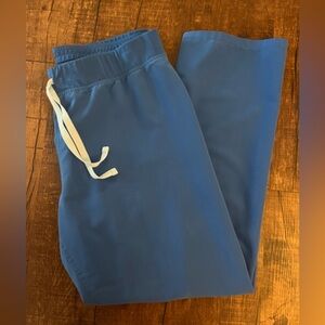 Figs Royal Blue scrub pants